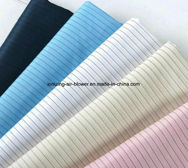 0.5Cm Stripe tissu de polyester ESD antistatique