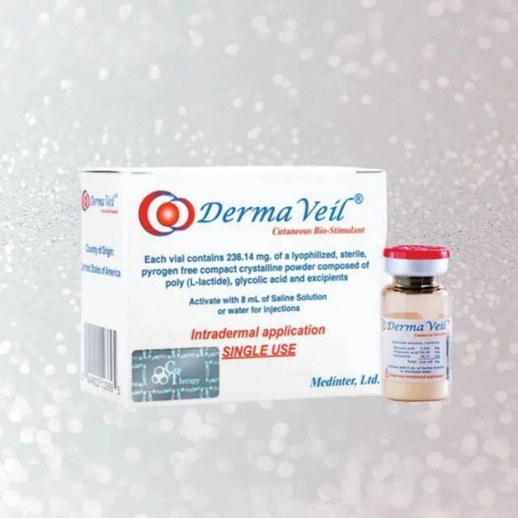 Derma Veil Collagen Mesoterapia suero solución de ácido Hialurónico refuerzo de la piel Inyección