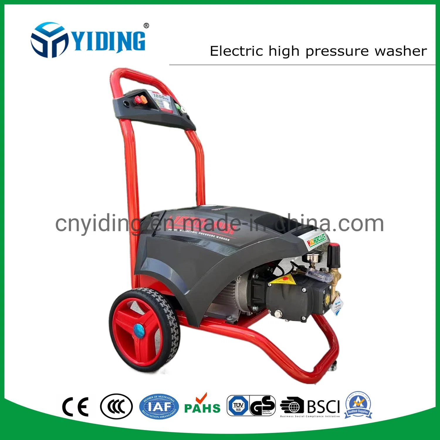 Pressure Washer Car Washing Machine 100~250 Bar, 11~15L/Min, Triplex Pump Electric High Pressure Washer Automatic Floor Cleaning Machine Car Wash Machine