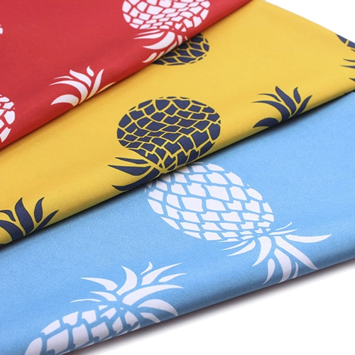 Digital Printing Twill Peach Skin Custom Microfiber Fabric for Kid's Beach Pants