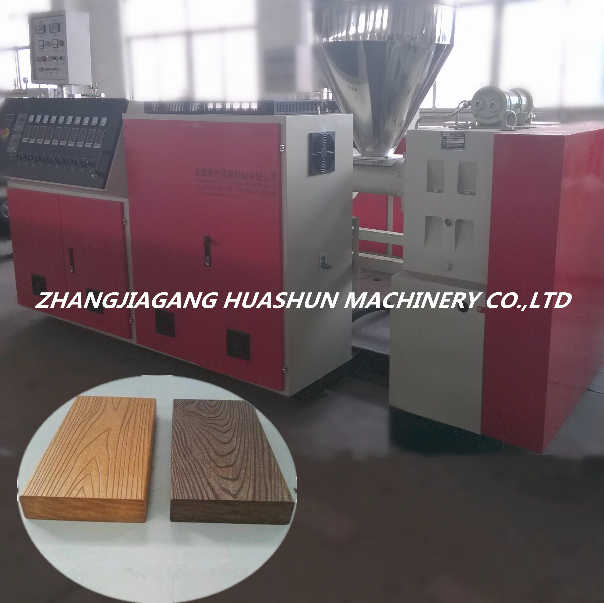 PS Lumber Profile Extrusion Production Line for Plastic Garden Fence