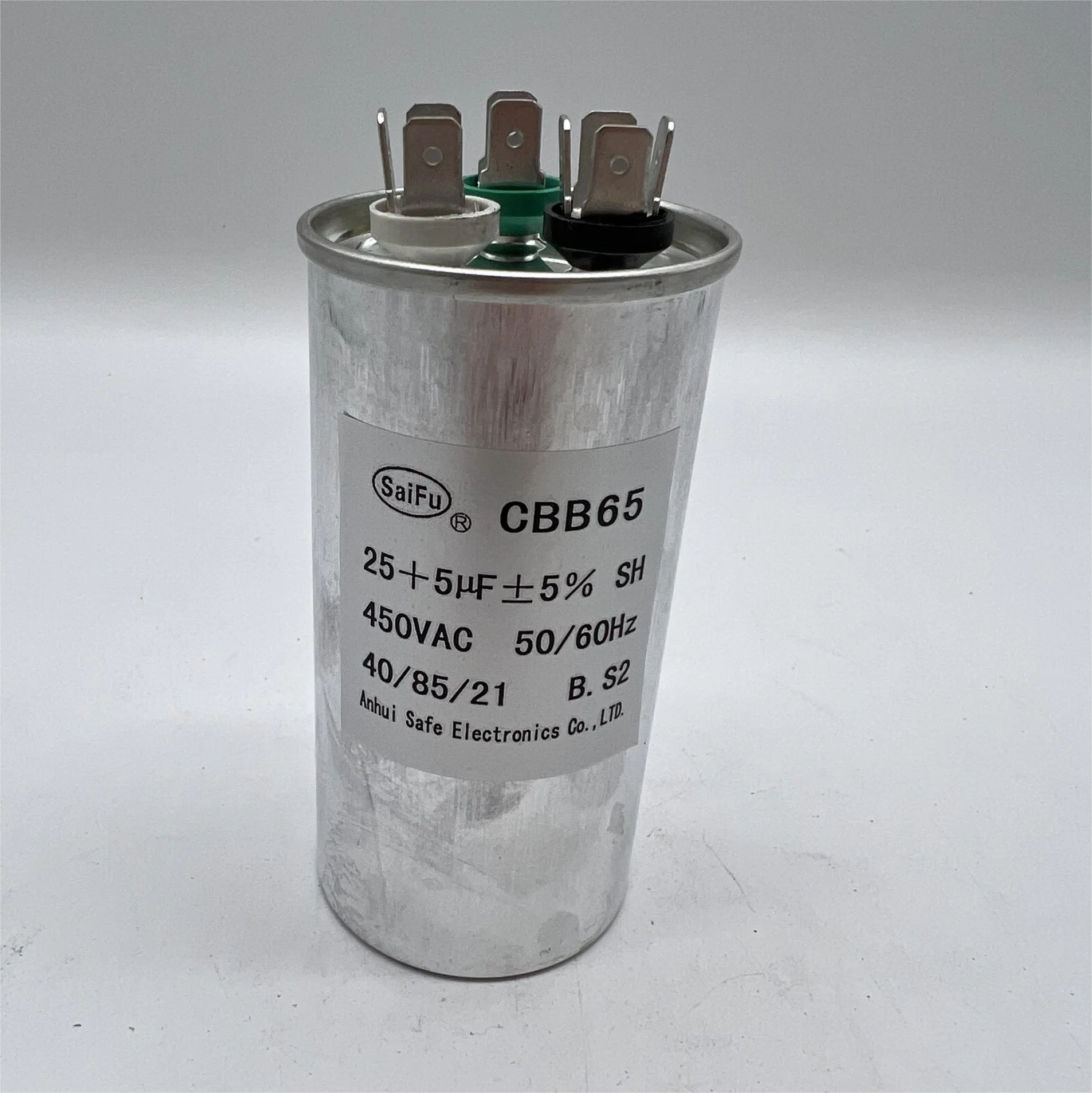 Cbb65 Air Conditioner Capacitor Metallized Film Capacitor