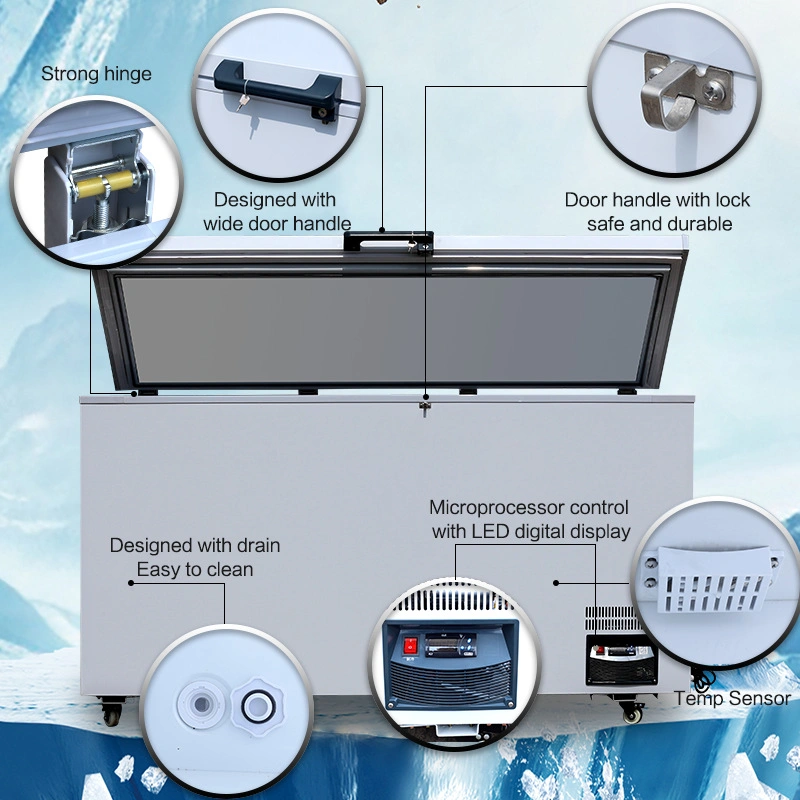 -45 Degree Ultra Low Temperature Laboratory Vaccine Freezer Deep Freezer