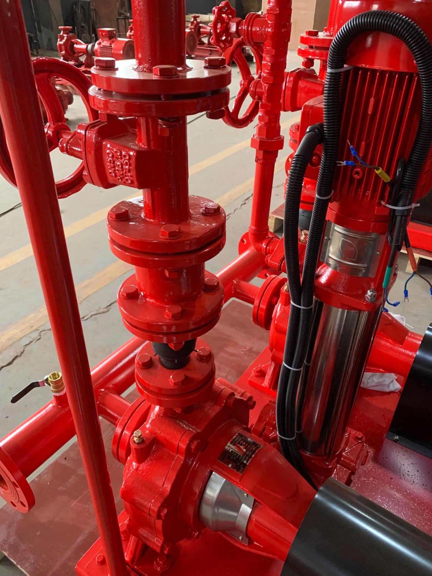 Double Suction Split Case Electric High Pressure Centrifugal Big Fire Fighting Pump