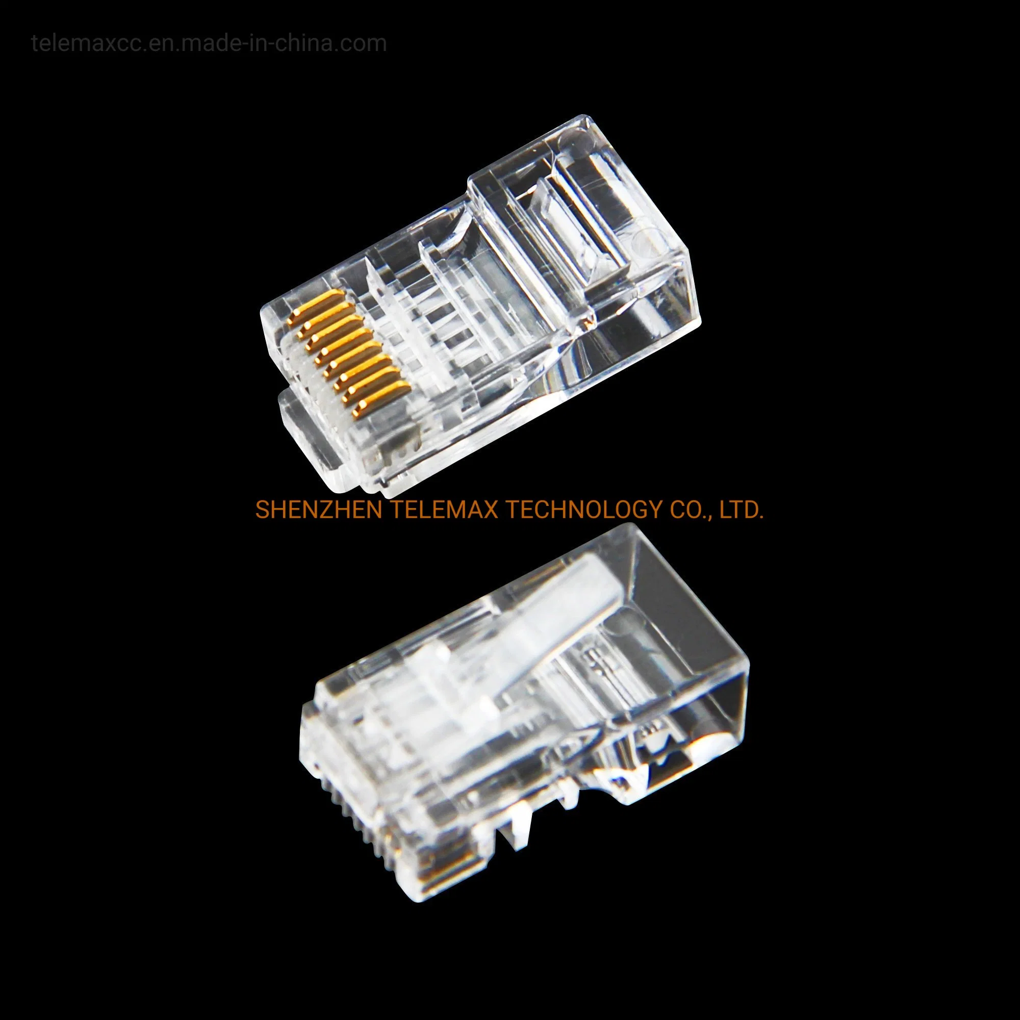 CAT6 UTP RJ45 Plug 8p8c, Golden Plating 3 15 30 50&mu;