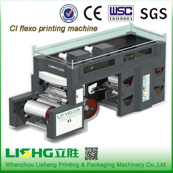 Lisheng Central Drum Flexo Printing Machine