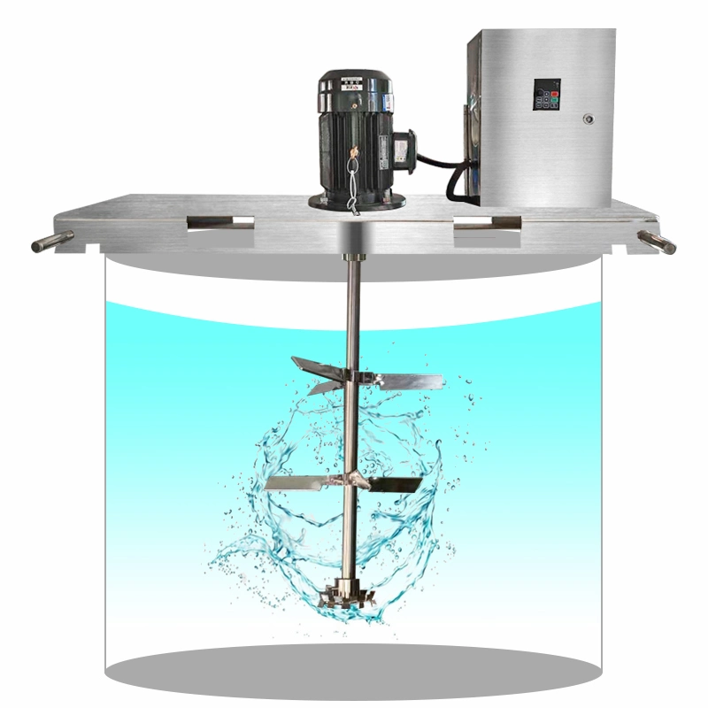 Chemical Liquid Customized Storage Tank with Mixer IBC Agitator