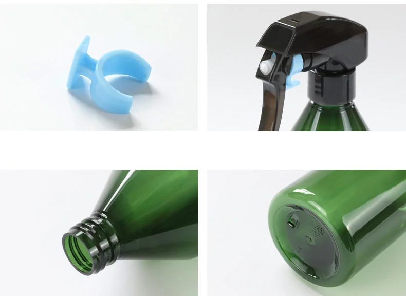 100ml Spray Bottle Long Neck PE Bottle Kao Gun Nozzle for Medical Alcohol Disinfection