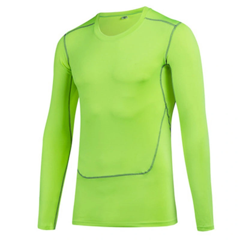 New Long-Sleeve Mallas Jerseys de running de secado rápido Deportes de fitness Use ropa