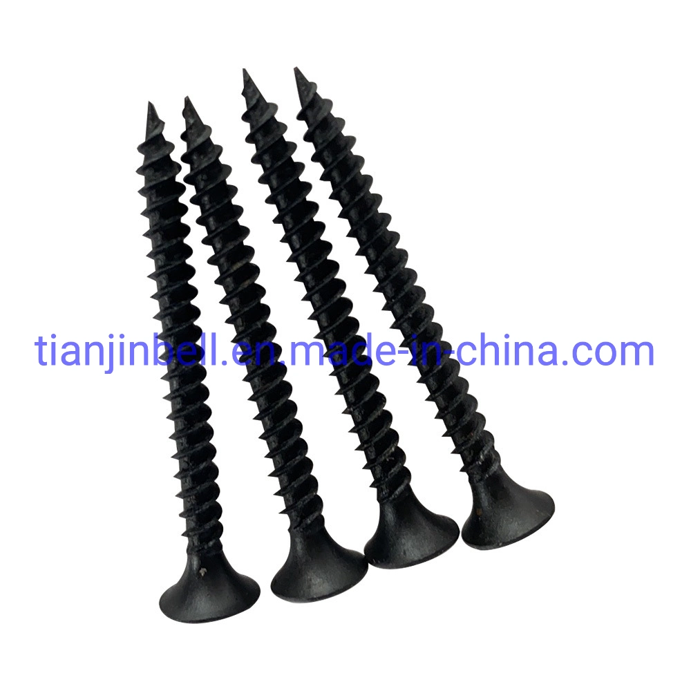 Good Quality Gypsum Board Coarse Fine Thread Self Tapping Drywall Screw/Black Screw