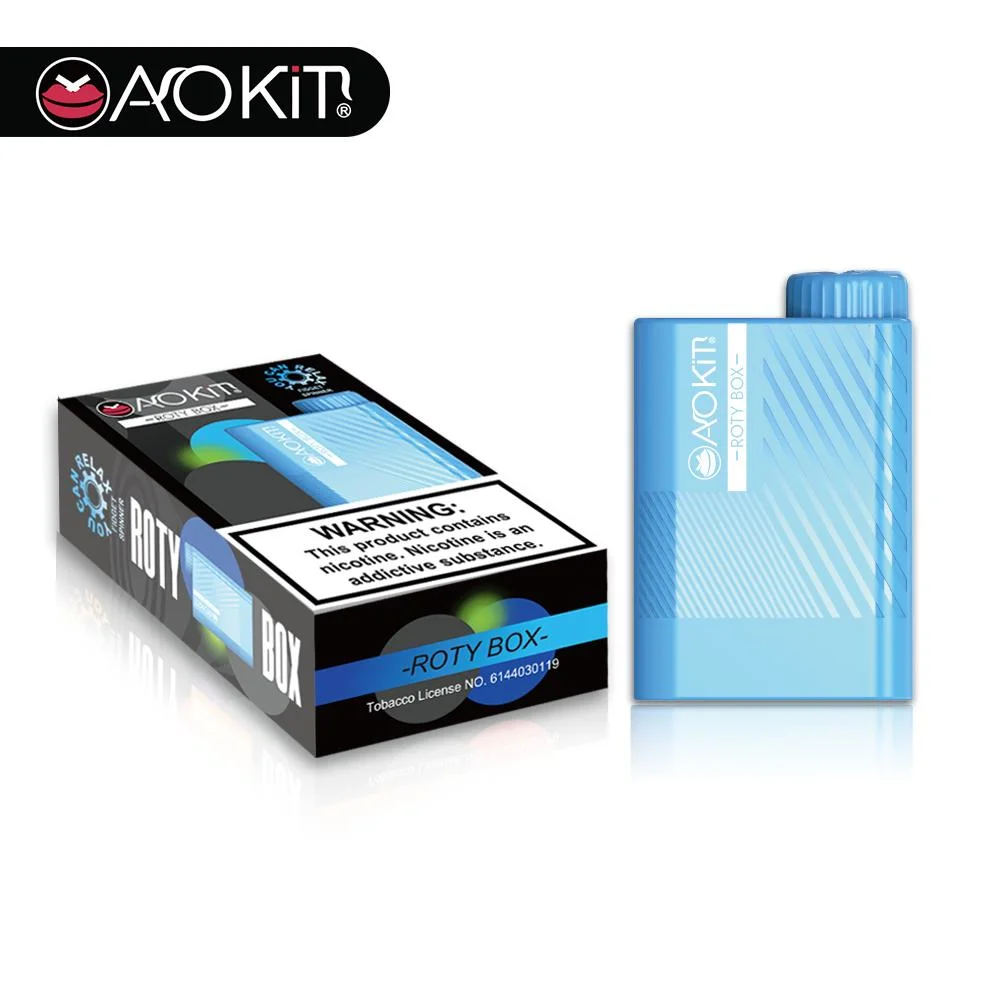 Aokit Vape Disposable/Chargeable Vape 600puff 2% Nicotine 550mAh E Cigarette UK Vs Spain 600 Bar