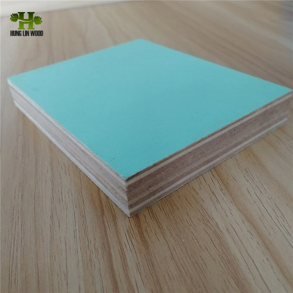 Wood Grain Melamine Paper Faced Plywood for Furniture