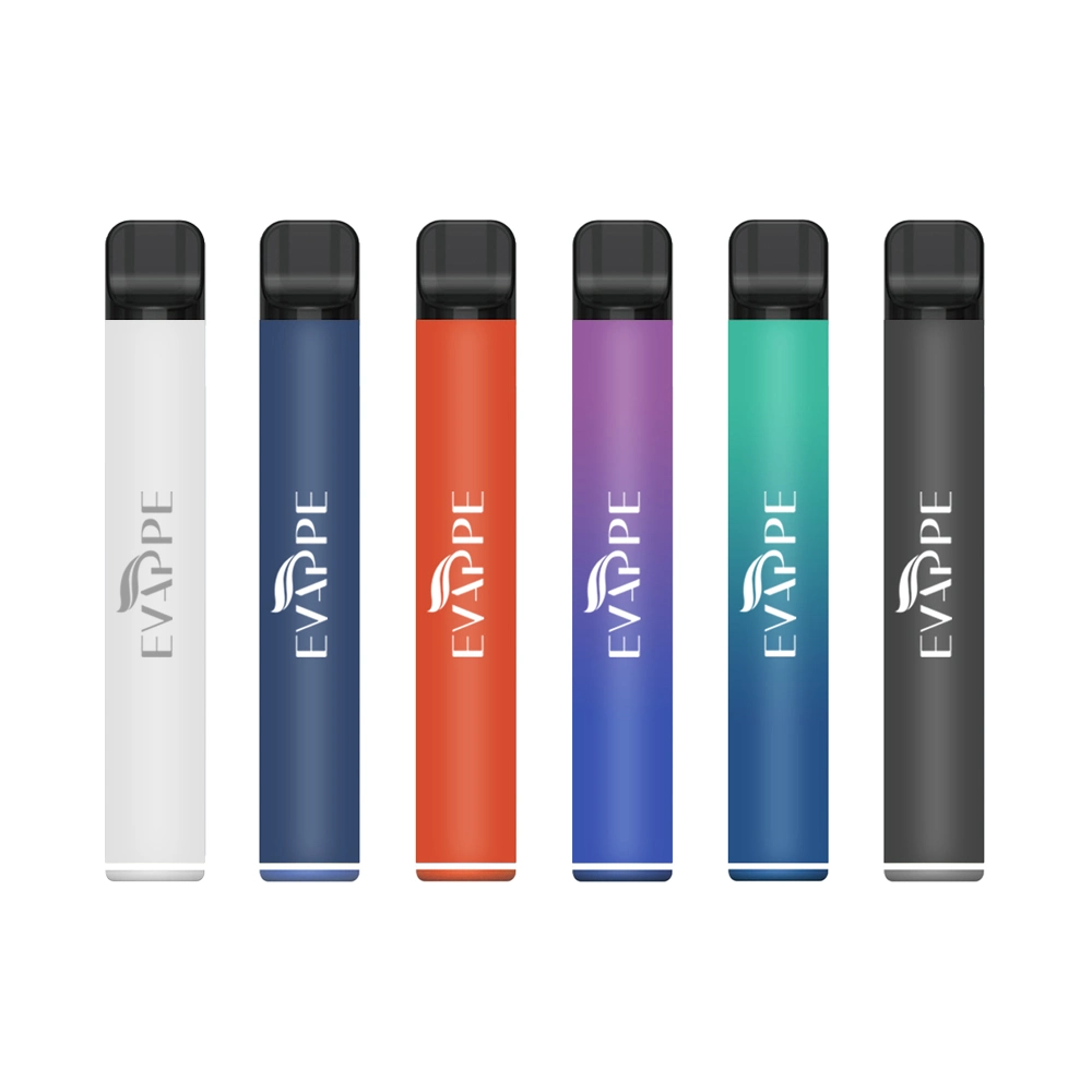 Evappe Mini Pen Vape Kit 2ml Replaceable Pod Atomizer E-Cigarette Starter Kits with Gift Box OEM ODM Availab