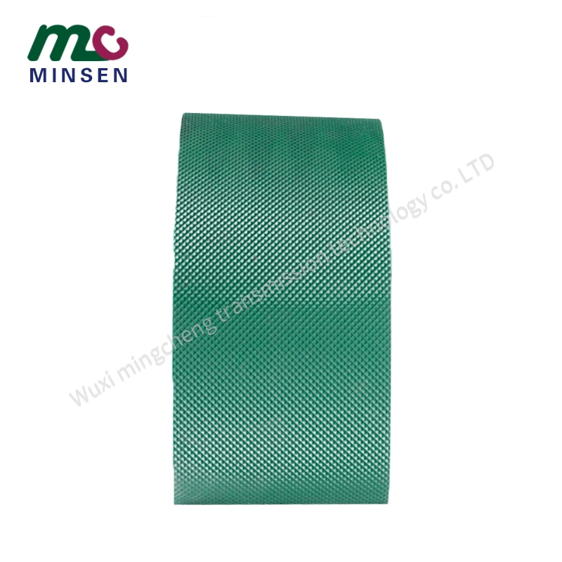 Green Diamond Surface Food Grade PU Conveyor Belt Best Price for Food Industry