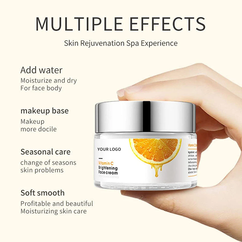 Hot Sell Vitamin C Whitening Organic Natural Moisturizing Face Cream