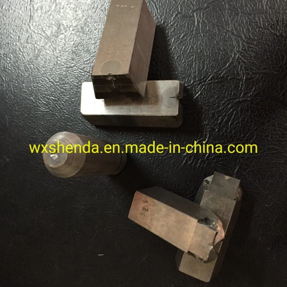 Herramienta de corte de alambre de acero/cortador de clavos para la máquina de fabricación de clavos