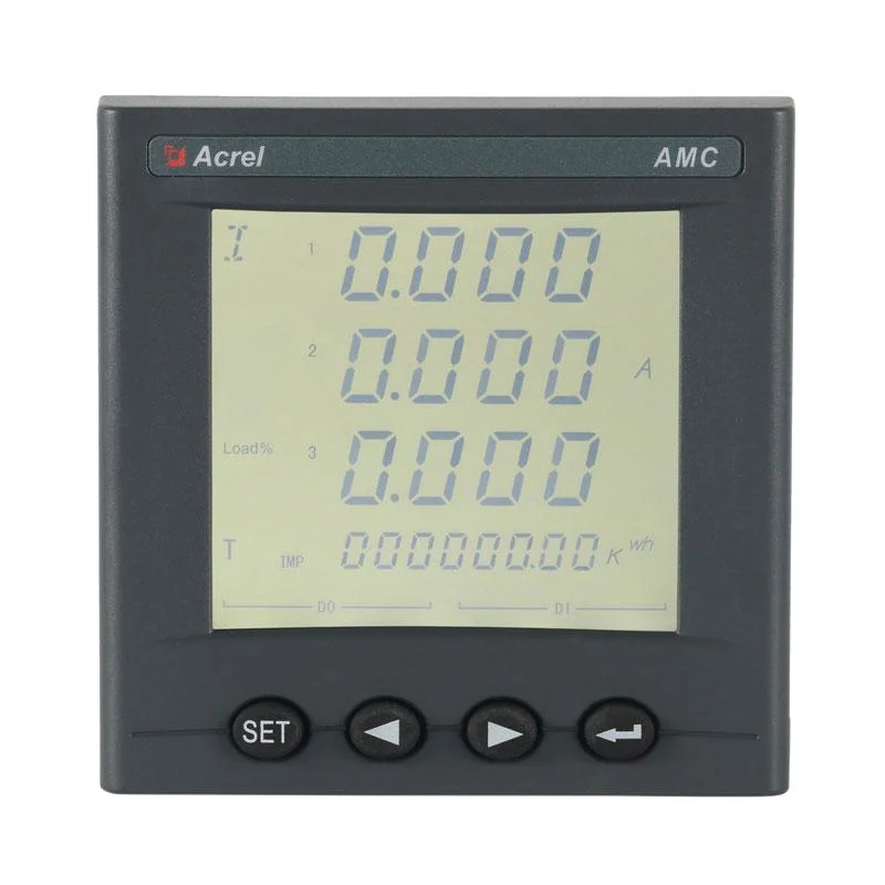 Acrel Amc96L-E4/Kc LCD Display Digital Panel Energy Meter Multi-Function Panel Meter 2di/2do Optional Event Record