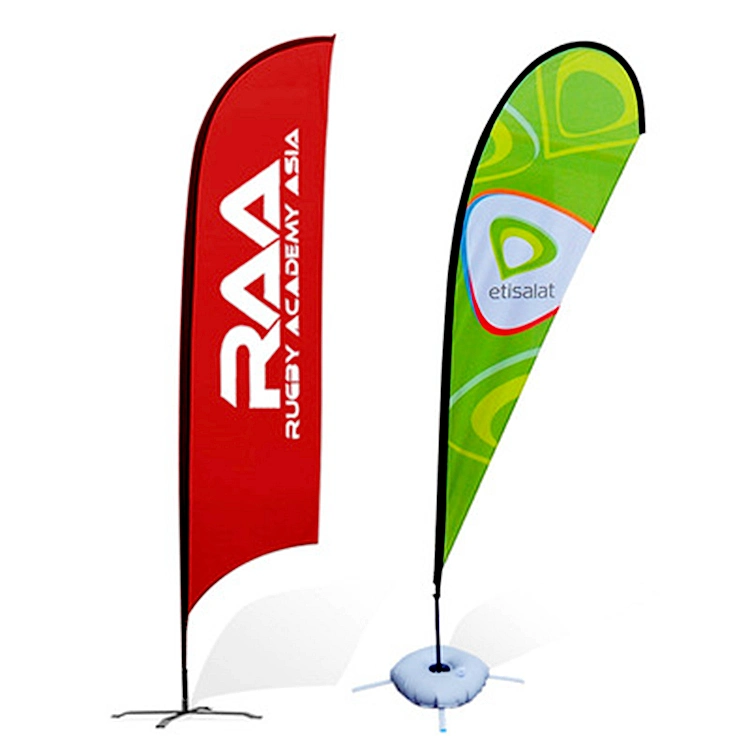 Voile de vent Beachflag Swooper meilleure qualité à bas prix Beach Flag Banner