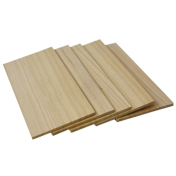 18mm placas de madera de Paulownia personalizados de forma redonda de madera de Paulownia