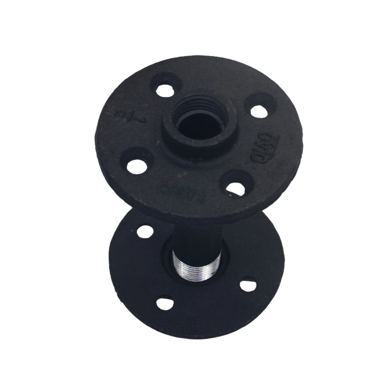 3/4 Floor Flange 1/2 3/4 Inch Black Malleable Cast Iron Pipe Fittings Floor Flange