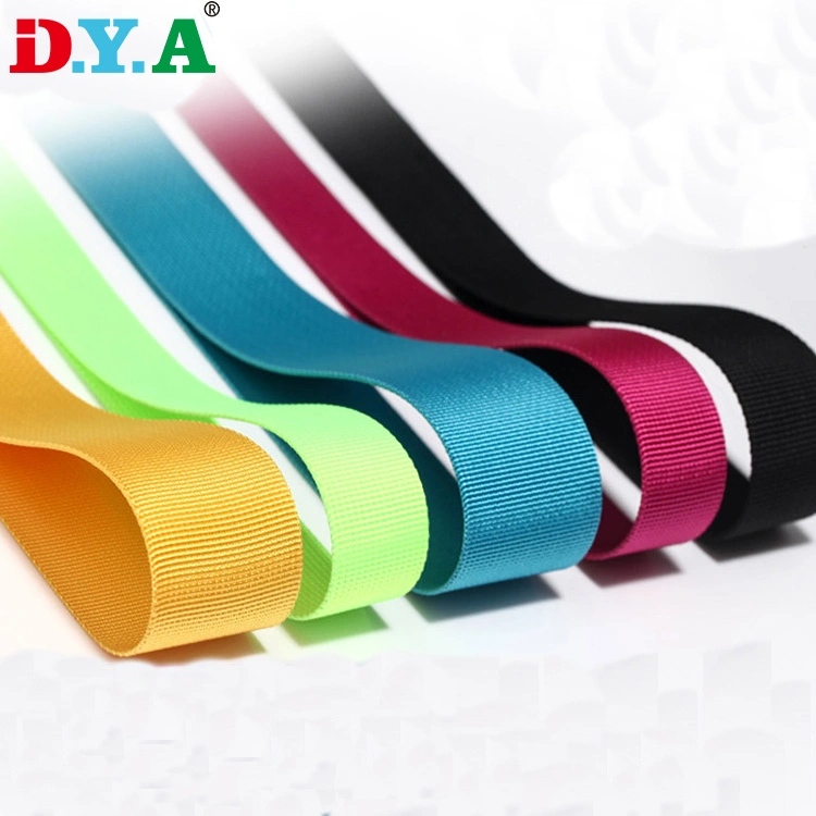 Stock Colored 2cm 2.5cm 3.2cm 3.8cm 5cm PP Woven Belt Bag Strap Webbing for Back Pack