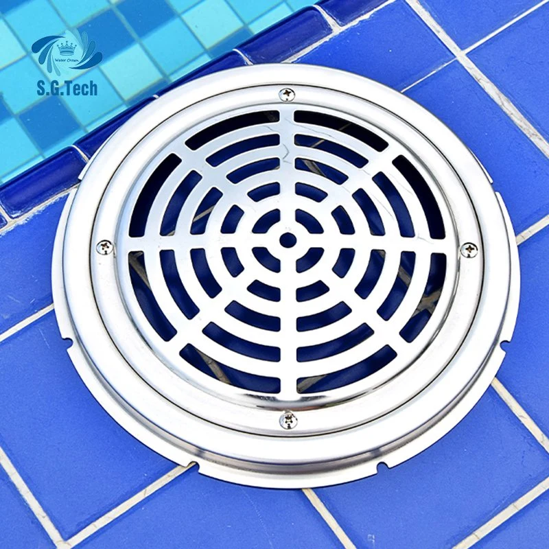 Factory Price Round Shape Stainless steel Swmming Pool Main Drains Pool Acccessories