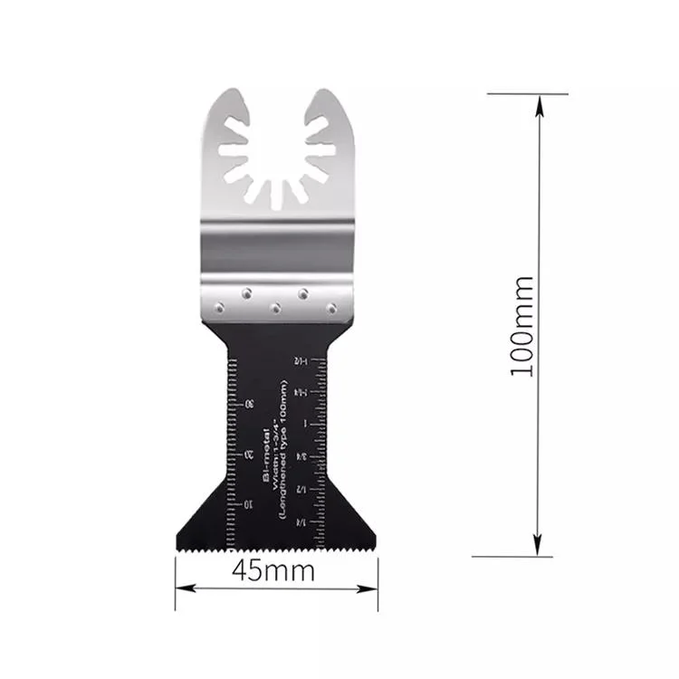 Комплект 20 PCS 45 мм японские зубья HCS Осцилляющая многоинструментальная пила Комплект ножей