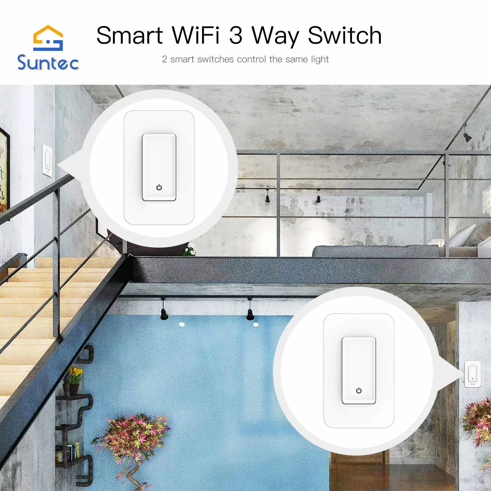 Smartphone APP Remote Control Touch Button Smart Wall Dimmer Switch WiFi Wall Switch