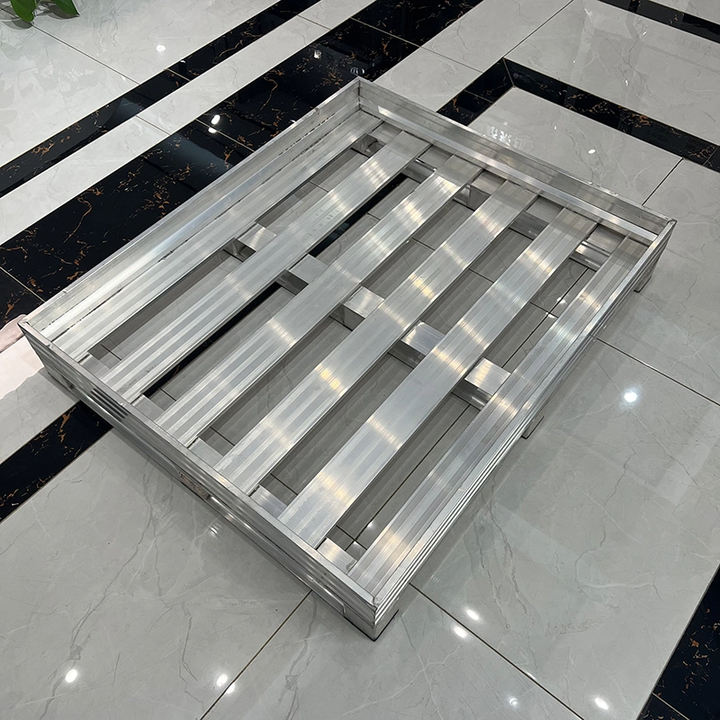 Heavy Duty Storage Thickened Aluminum Alloy Tray Metal Pallet Wire Mesh Pallet Container