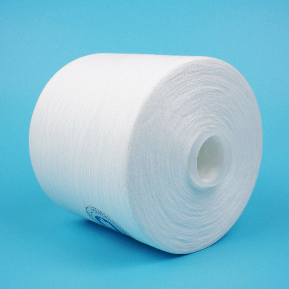 Bright Yizheng Fiber 42/2 100% Spun Polyester Yarn