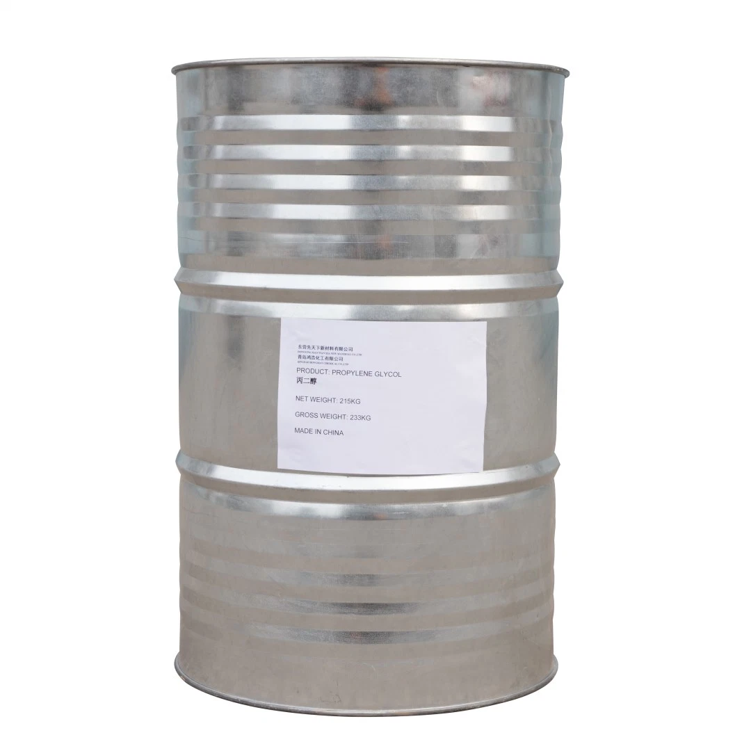 MPG/PG/propylène glycol Tech/Industrial/Food/Pharma/USP Grade cas 57-55-6 propylène glycol pour l'alimentation Pigments