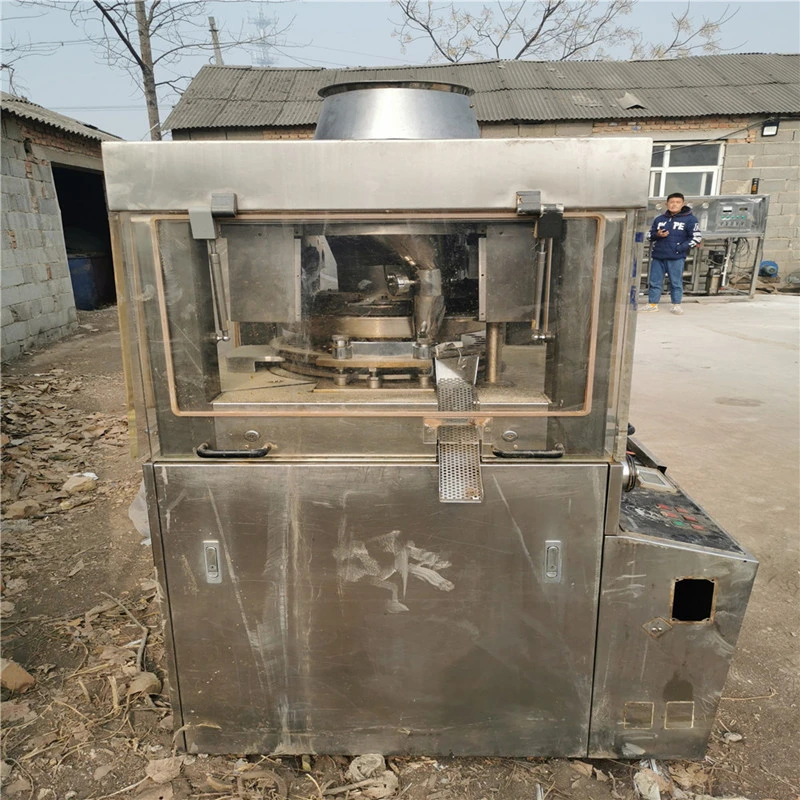 Used Stainless Steel Single-Punch Rotary Double-Sided Discharge Tablet Press