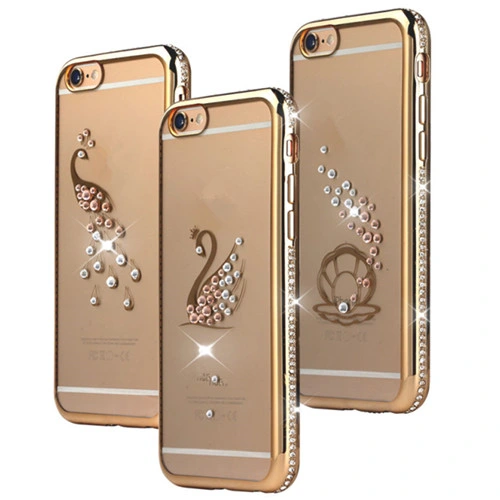 Diamond Electroplating TPU Case for iPhone 6s Plus