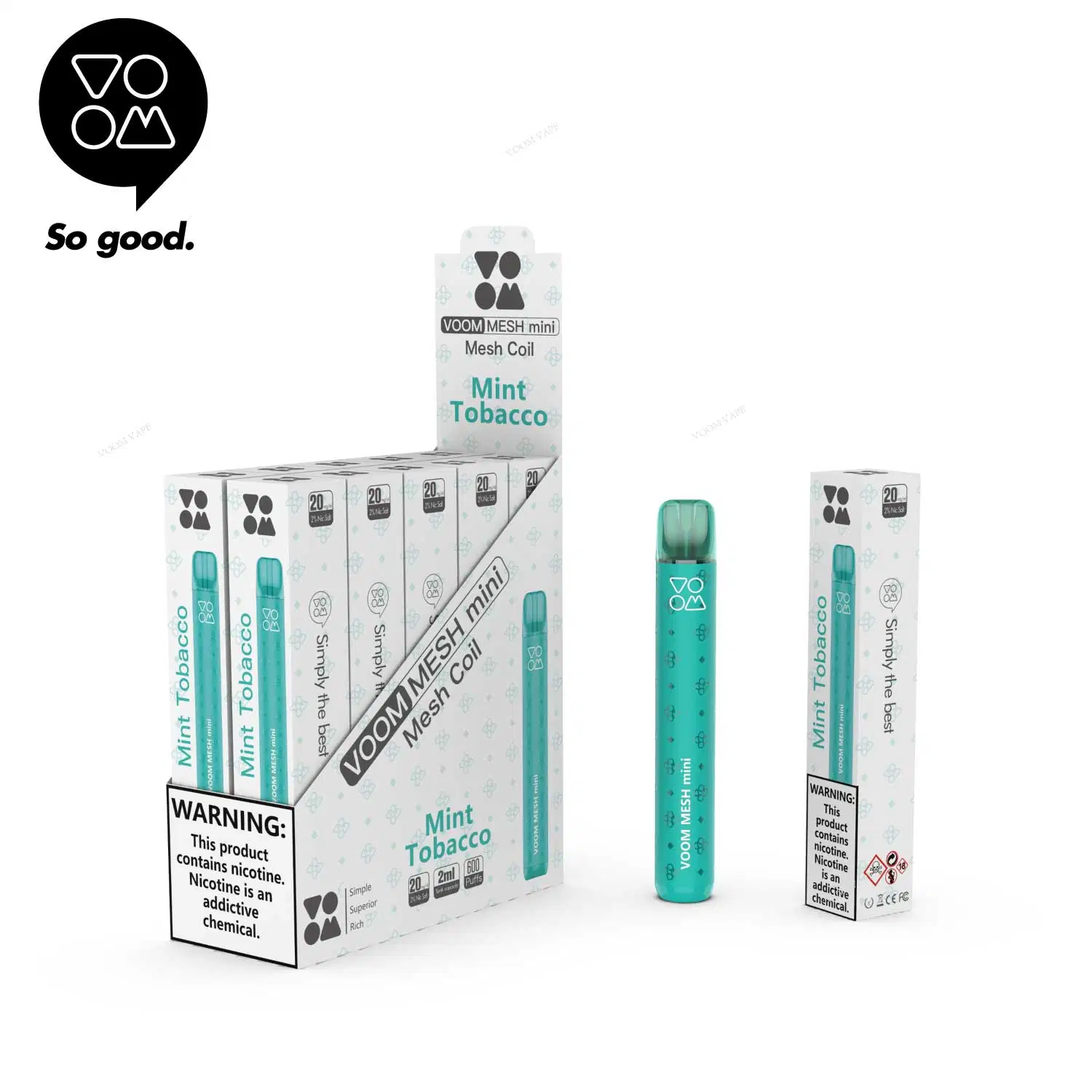 Voom mesh Mini 800 Puffs grossiste Allemagne Espagne rechargeable E Meilleur prix GIGP arôme de fruits stylo électronique jetable Vape