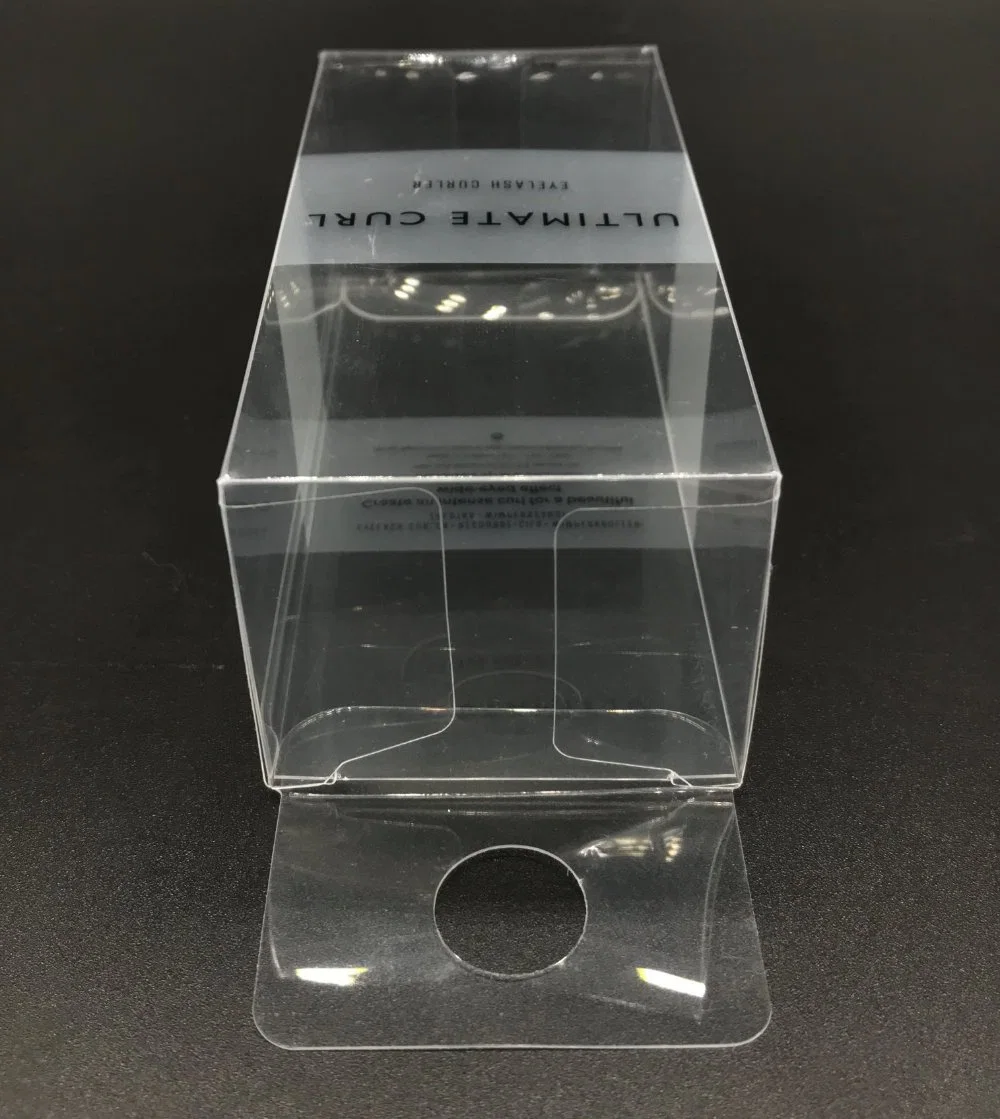 PET personalizado anti-riscos caixa de plástico para produtos cosméticos