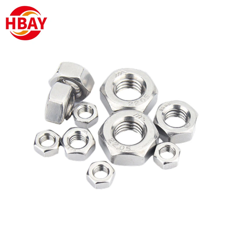 Customize Stainless Steel 304 Hexagonal Nut