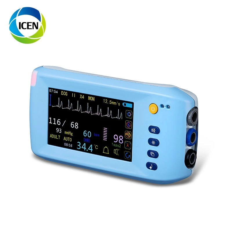 IN-C001 Medical Handheld Touch Screen Capnography Patient Monitor Device 15 Inch