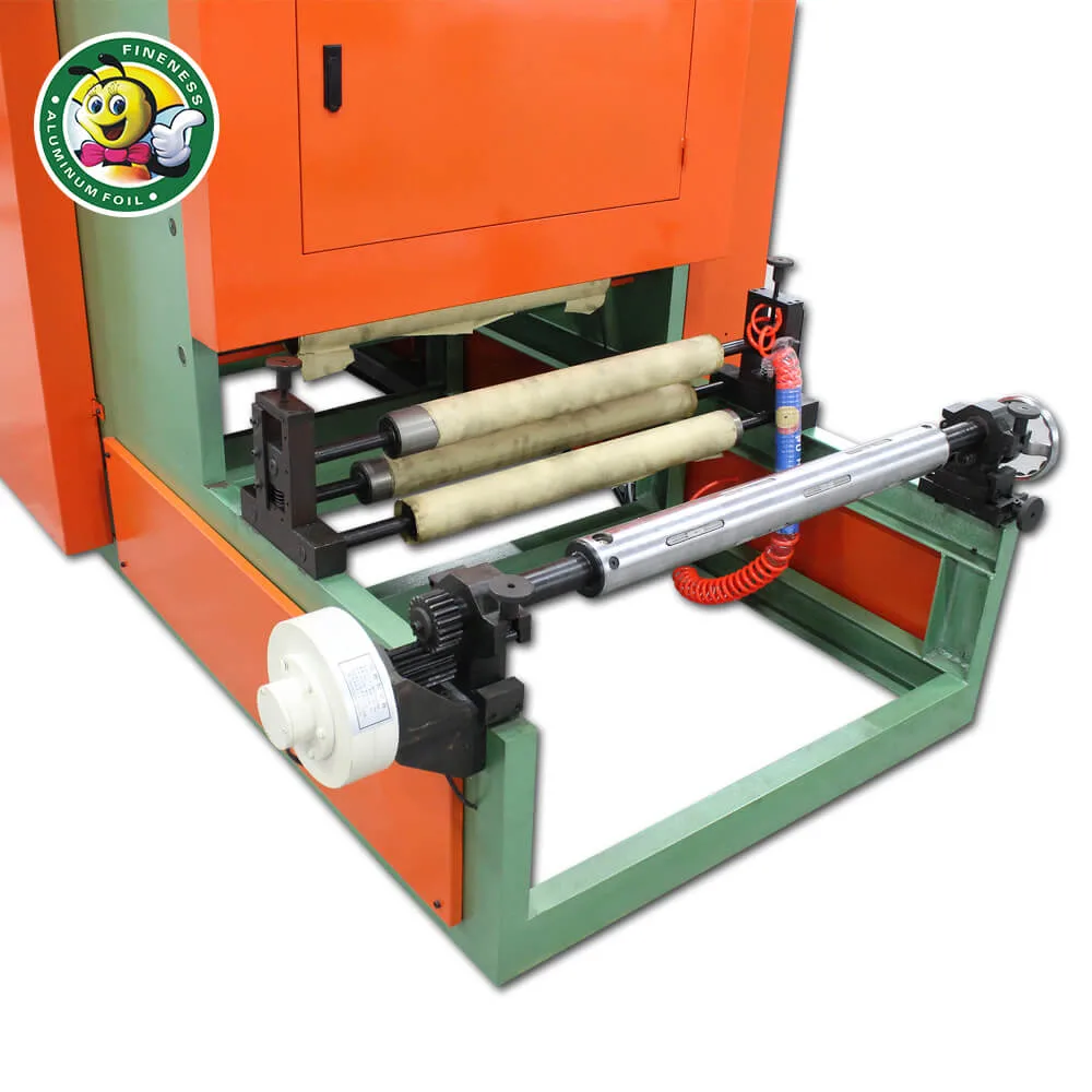 Semi-Auto Aluminium Foil Cutting Machine Manufacturer Low Price Metal Aluminium Foil Equipment