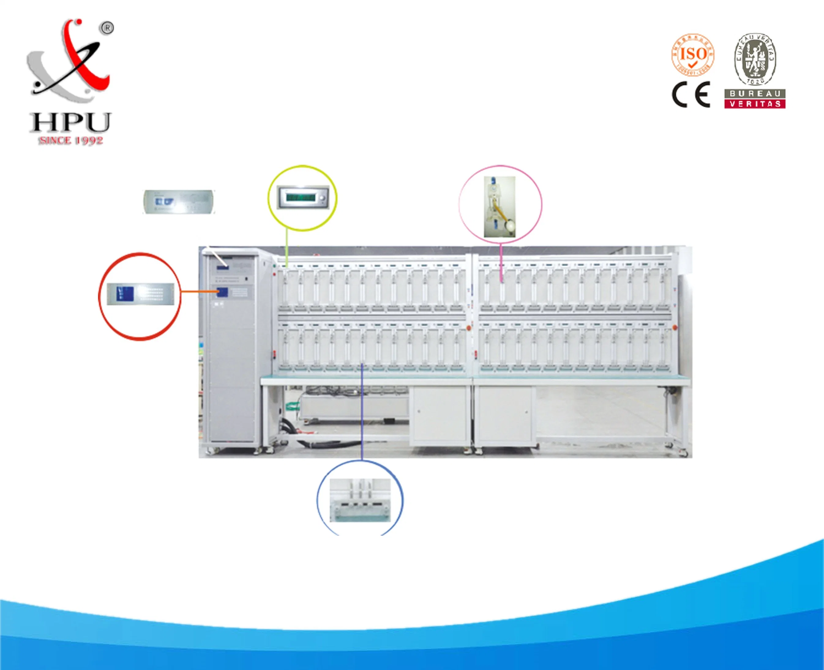 48 posiciones Monofásico de doble circuito multifunción el medidor eléctrico Equipo de prueba