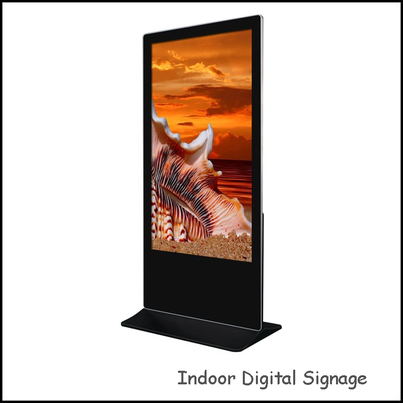 65 Inch Indoor Floor Standing LCD Display WiFi 4G Advertising Digital Media Player