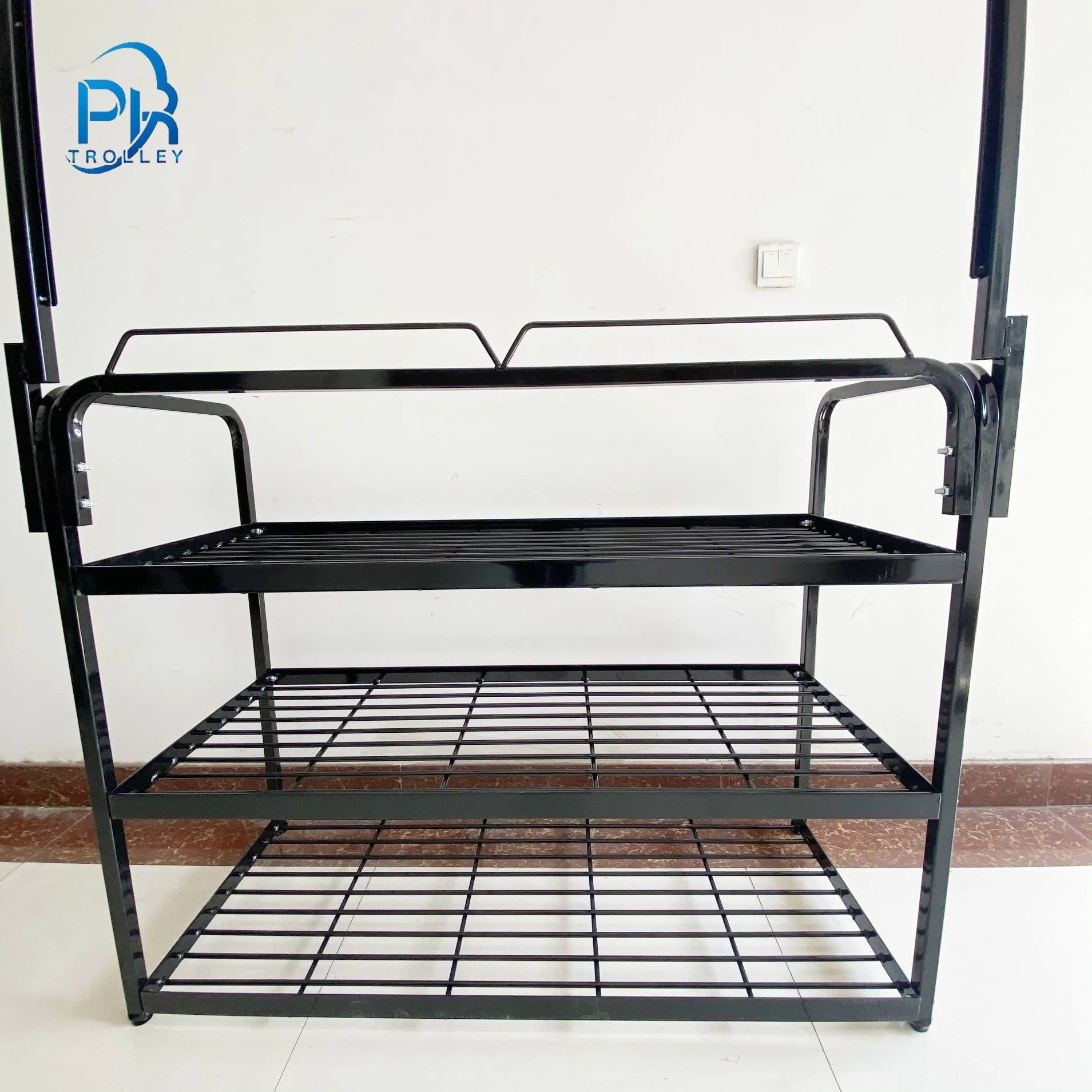 Battery Store Metal Steel Display Rack for Heavy Goods