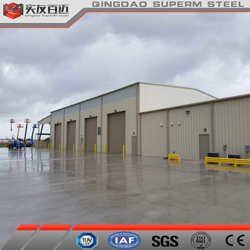 Prefabricated Frame Industrial Prefab Steel Structure Building Steel Frame Steel Auto Repair Building