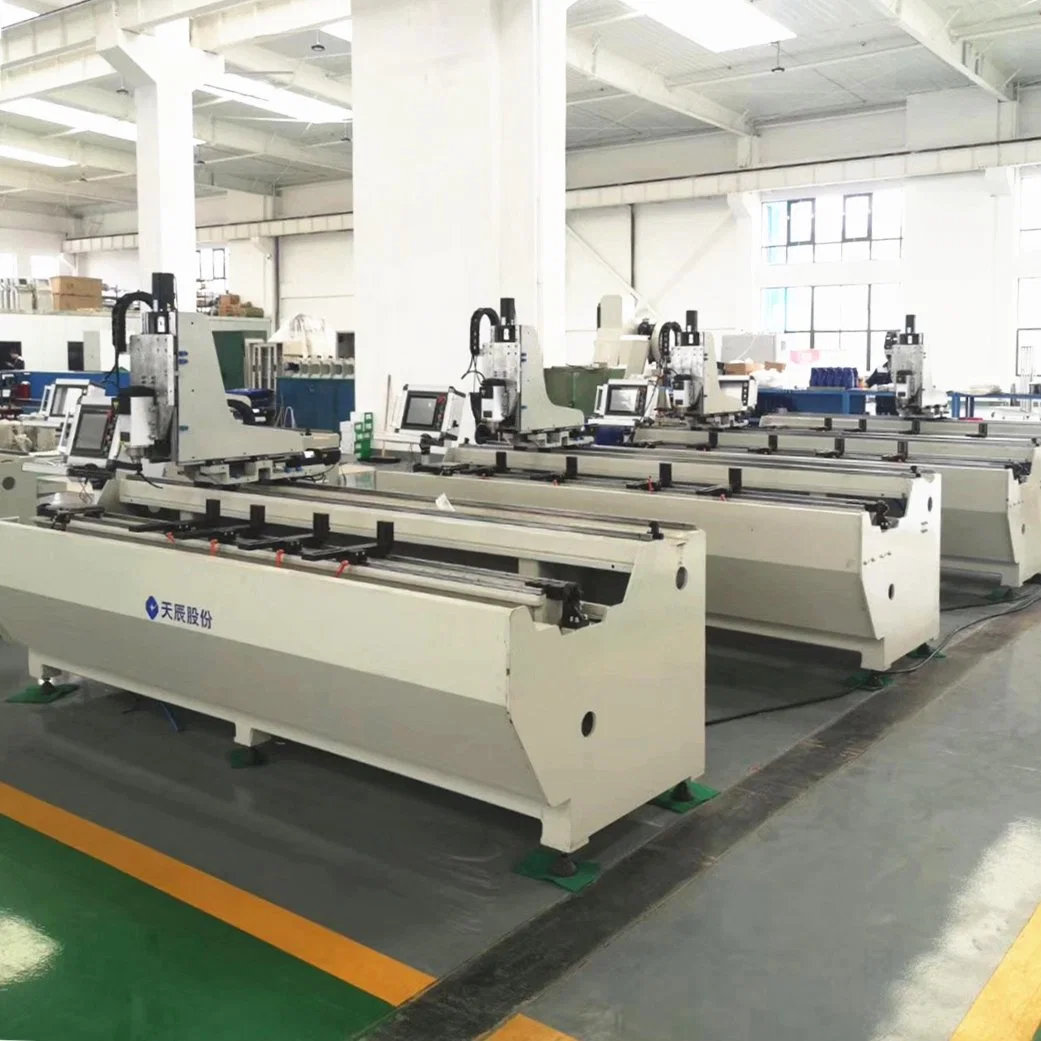 High Speed Aluminum Window Copy Router Milling Machine for Door Lock Hole