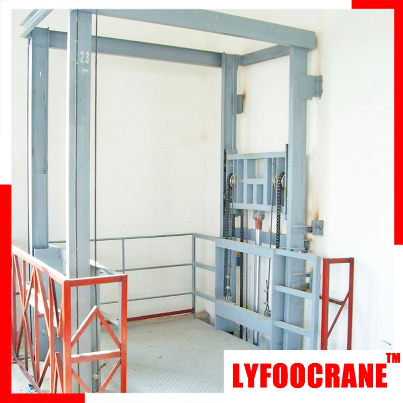 Goods Elevator Lifting Height 24m Hydraulic Power with Good Quality 10t