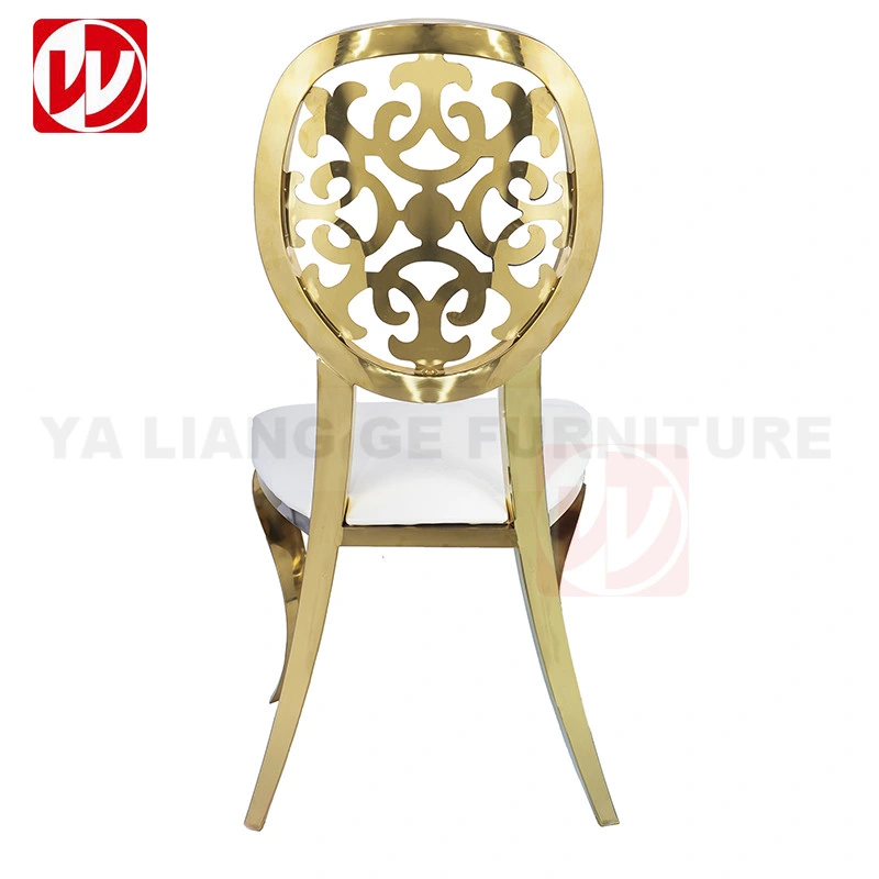 Dual-Purpose Stainless Steel Fancy Wedding Furniture for Dining Restaurant Event Chairs