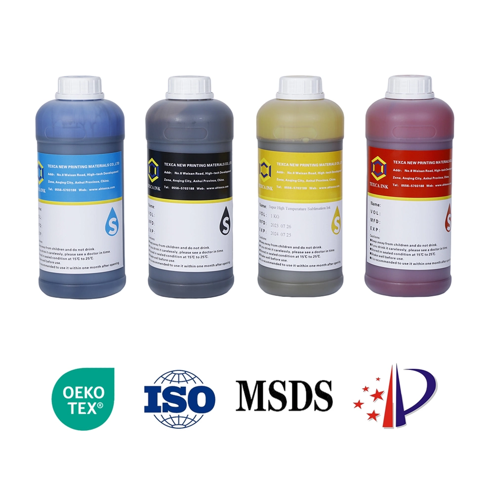 High Popularity Four Colors Sublimation Ink Disperse Ink for Epson S3200 I3200 4720