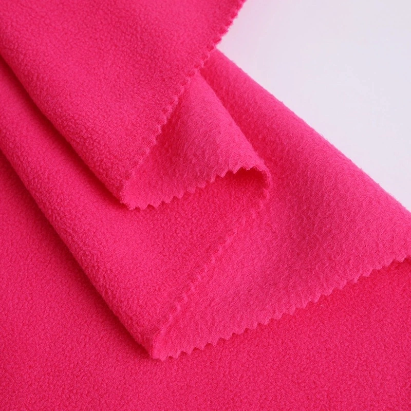 Good Supply Poly Micro Brush Flannel Polar Fleece Knit Material Fabric