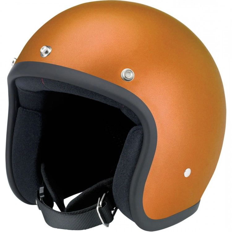 Casco medio abierto para deporte y motocicleta. Aprobado por DOT/CE.