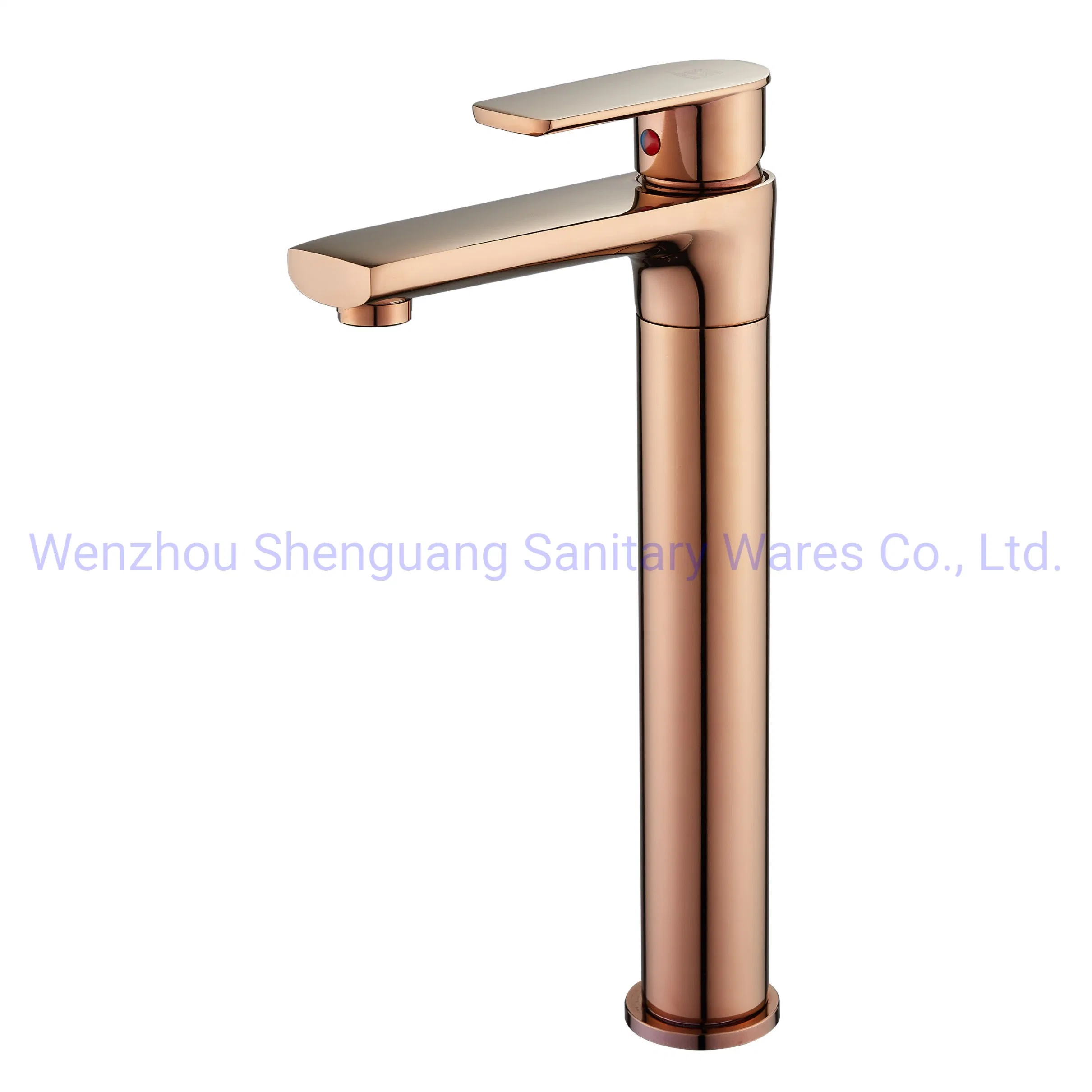 Rose Gold Basin Tap Colorful Faucet Bathroom Accessories