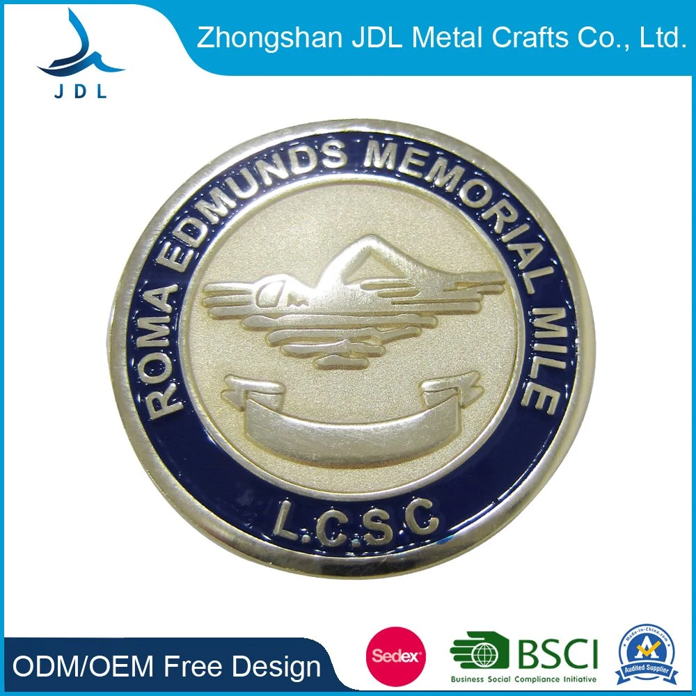 Die Casting 3D Metal Challenge Antique Bronze Color Horse Commemorative Crafts Coin in Special Shape (094)
